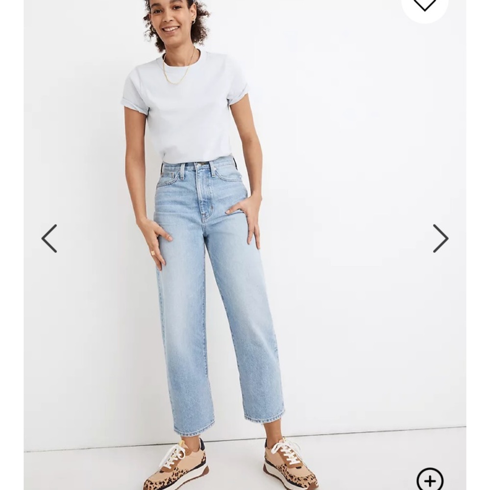 Madewell Balloon Jeans in Datewood Wash MB942